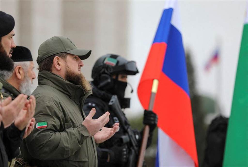 车臣亲俄总统卡迪罗夫(Ramzan Kadyrov)誓言，要让乌克兰总统泽伦斯基向俄国总统普丁道歉。(图/路透社)(photo:ChinaTimes)
