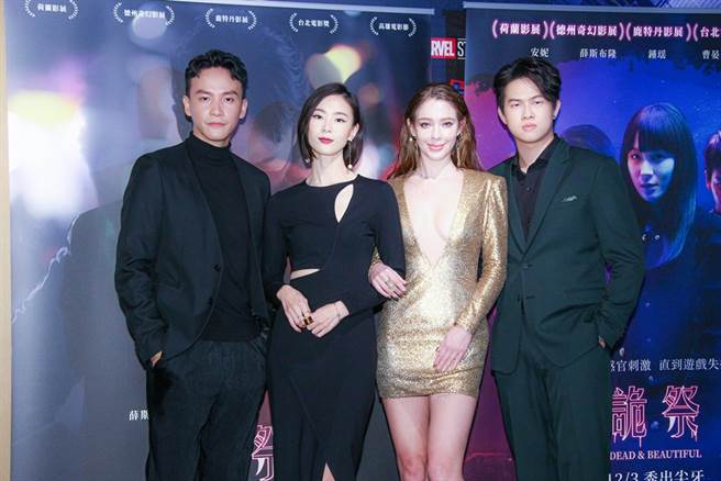 曹晏豪（左1）曾与安妮合作。（图／中时资料照片）