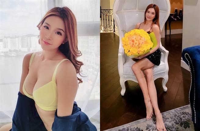 汤沛宜被封为34F乳神。（图／翻摄自toto_tongpuiyee IG）