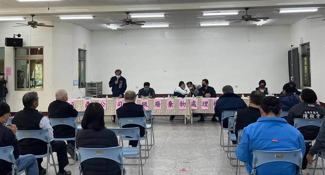 台南市下营区公所26日邀相关单位及地方民眾举办硕鼎公司试运转说明会。（刘秀芬摄）