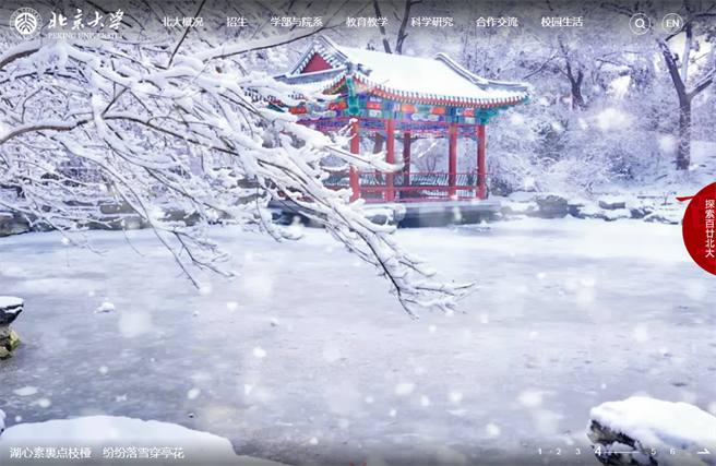 北京大学。（北大官网截图）