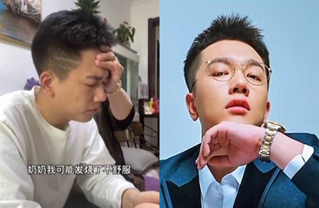 唐痘痘惊传过世，13日时曾拍影片曝身体不舒服。(图／取自唐痘痘抖音、北青娱见微博)