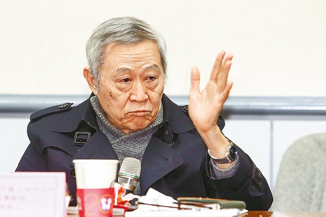 淡江大學中國大陸研究所榮譽教授趙春山。（鄧博仁攝）