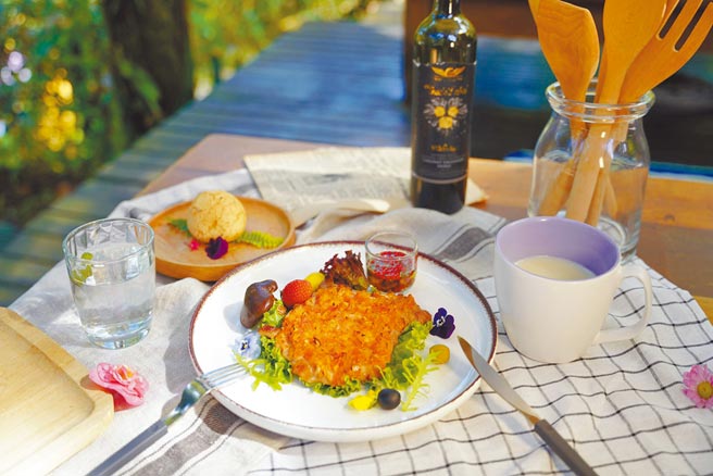薰衣草节主厨套餐，来感受料理不同层次风味和动动手的乐趣吧。（薰衣草森林提供）