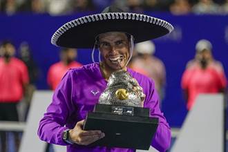納達爾又留紀錄 墨西哥男網賽會最年輕、最老冠軍