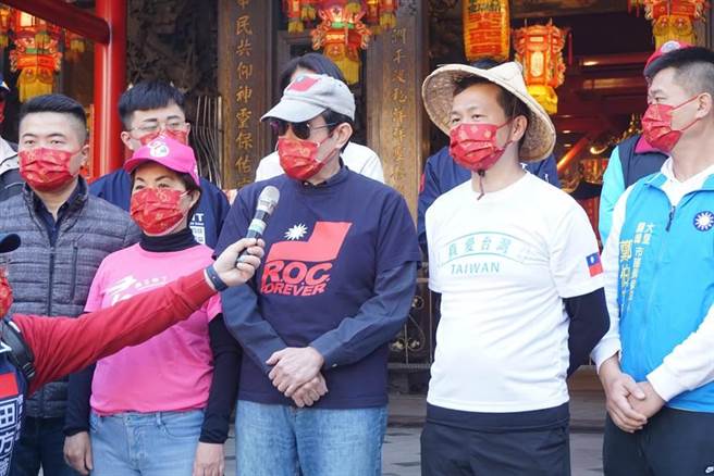 前總統馬英九表示，「美國對中華民國的態度是出售武器、情報給我們，但是不會出兵！」（報系資料照）