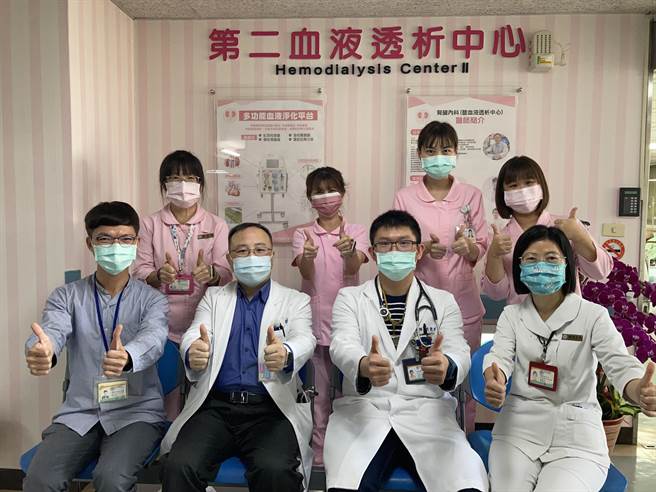 南投医院成立第2洗肾中心，提供紧急透析服务。（南投医院提供／廖志晃南投传真）