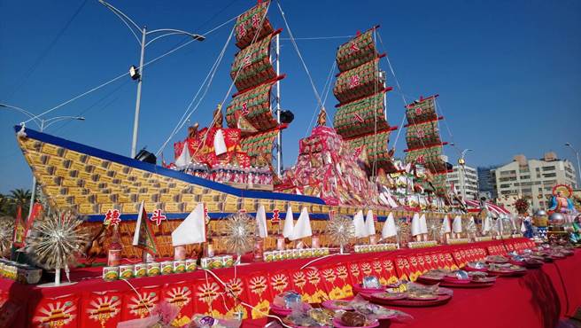 斗美三王府自24日起一连4天举行庆成谢土祈安清醮大典。（民眾提供）