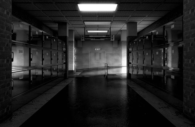 退休刑警高仁和夜半在殡仪馆值勤顾大体，被工作人员吓破胆，直接尿裤子。(达志影像/shutterstock提供)

