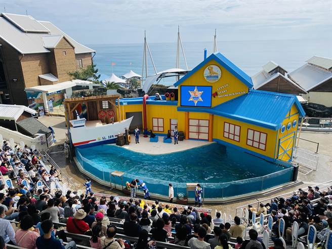 花蓮海洋公園在228連續3天假期期間，吸引1.4萬入園人次，較去年同期成長1成。（遠雄花蓮海洋公園提供／羅亦晽花蓮傳真）