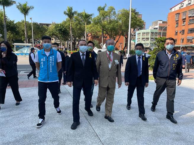 新北市长侯友宜今（28日）下午出席新北市二二八事件75周年纪念仪式。（叶书宏摄）