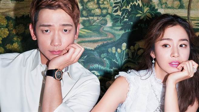 南韩天王Rain与女神金泰希已经结婚5年，婚后育有2女。（图／BAZAAR）