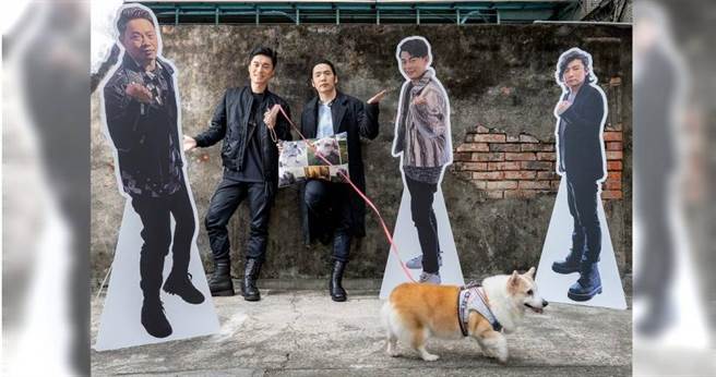 黃子佼（右）主持人間衛視《創藝多腦河》，從2013年8月26日首播迄今8年，該節目已在上月播出最後一集；圖左為藝術家鍾凱翔。（圖／翻攝自黃子佼臉書）