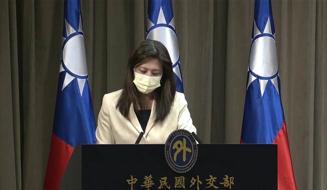 外交部發言人歐江安。(崔慈悌攝)