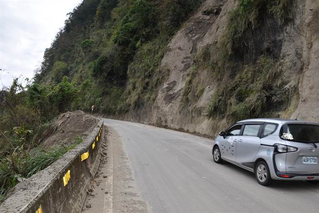 通往泰安鄉的苗62線道，目前已全部搶通。（謝明俊攝）