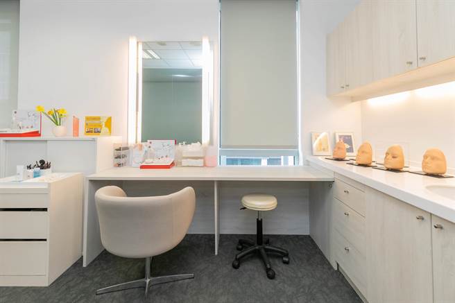 台湾资生堂社会关怀美容中心于台北高雄皆有设立。（资生堂提供） 