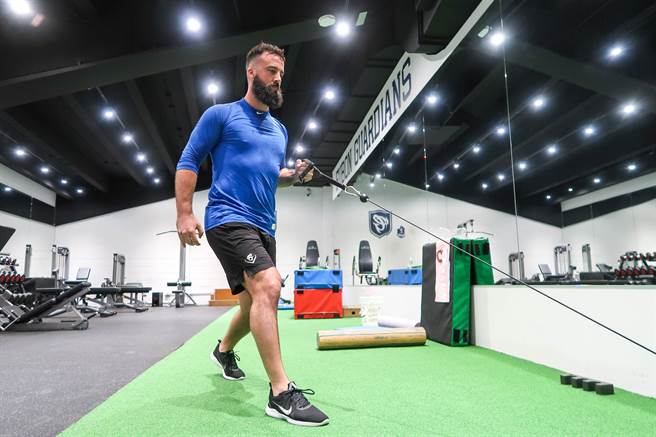 富邦悍将洋投范米特。（富邦悍将提供）