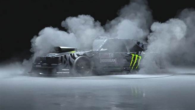 圖為NFT數位藝術實體化的Hoonigan NFT車款商品。圖／雷虎提供
