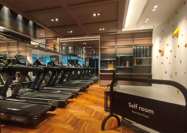 路易莎生活运动馆採用岱宇旗下美国Spirit品牌高规商用跑步机。图／业者提供