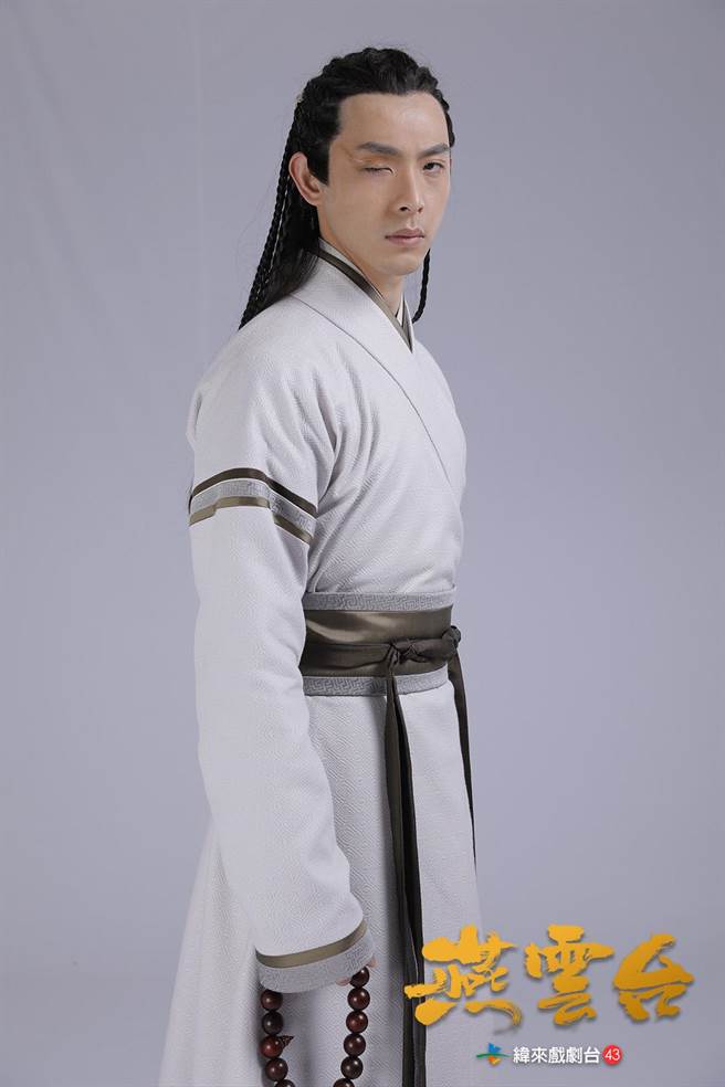 连晨翔在《燕云台》饰演只没大王。（纬来戏剧台提供）