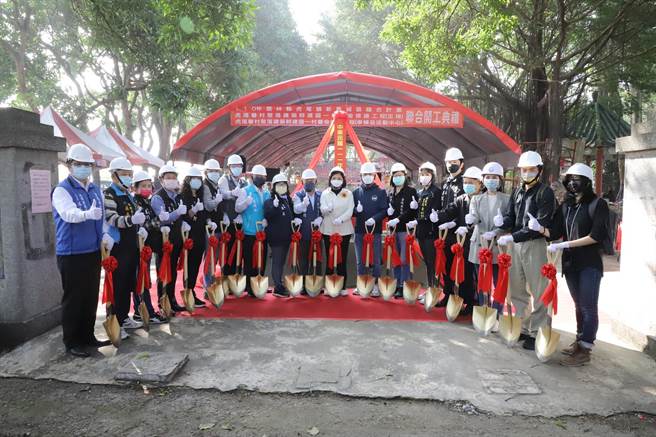 云林县政府修缮虎尾镇建国眷村，连结新旧城区带动地方整体发展。（张朝欣摄）