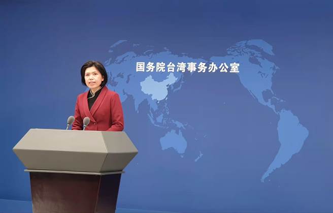 大陆国台办发言人朱凤莲。（蓝孝威摄）