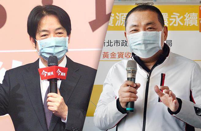 左為副總統賴清德、右為新北市長侯友宜。(合成圖/資料照)