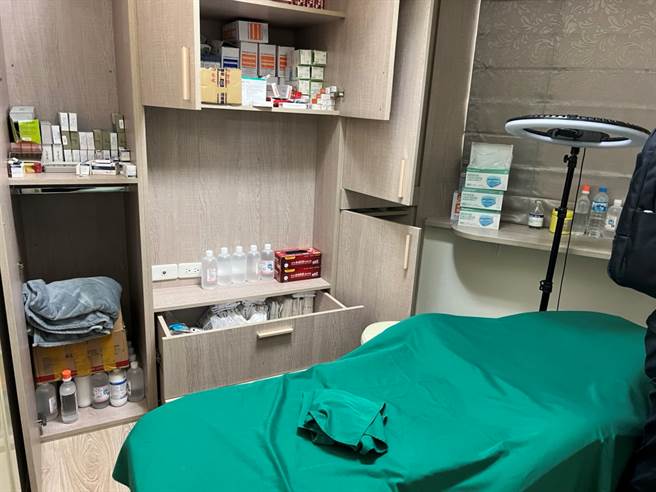 越南籍陳姓女子在未具我國醫師執照情況下，開設醫美診所。（移民署提供／陳彩玲基隆傳真）