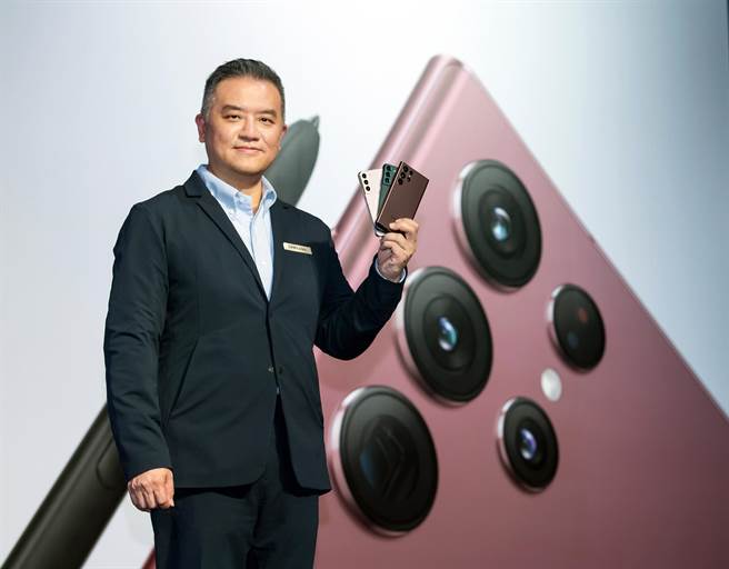 台灣三星電子行動與資訊事業部副總經理陳啓蒙 。（三星提供）