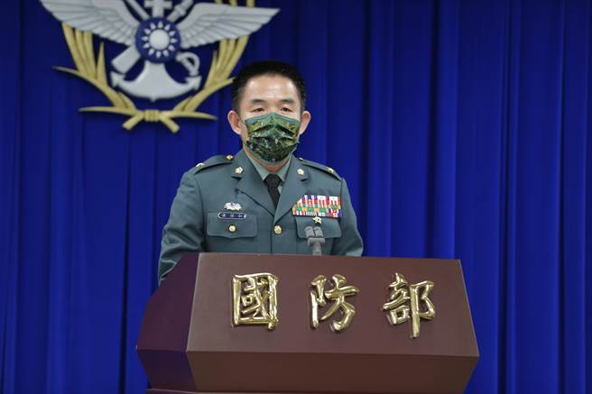 國防部後次室後管處長黃信仁少將。呂昭隆攝