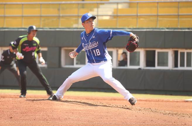 富邦悍将郭俊麟。（富邦悍将提供）