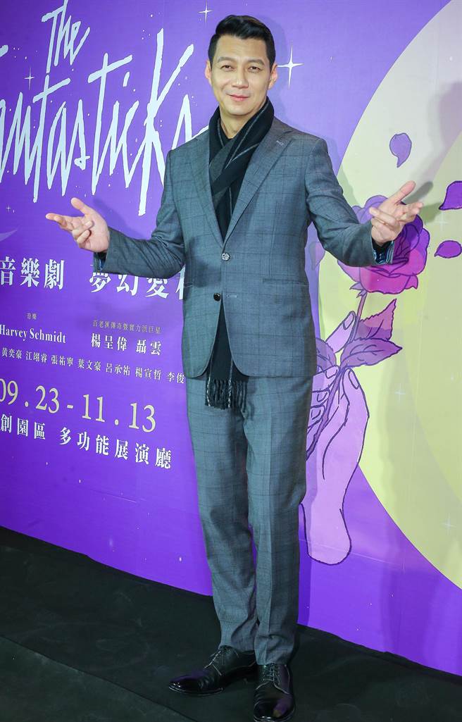 聶雲主演經典音樂劇《夢幻愛程》。（粘耿豪攝）