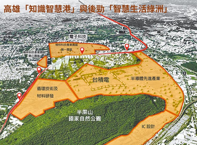 台积电即将落脚高雄，民间团体联署呼吁市府主动规画科技聚落，导入智慧应用科技产业，打造「智慧港」、「智慧生活绿洲」。（曾梓峰提供／袁庭尧高雄传真）
