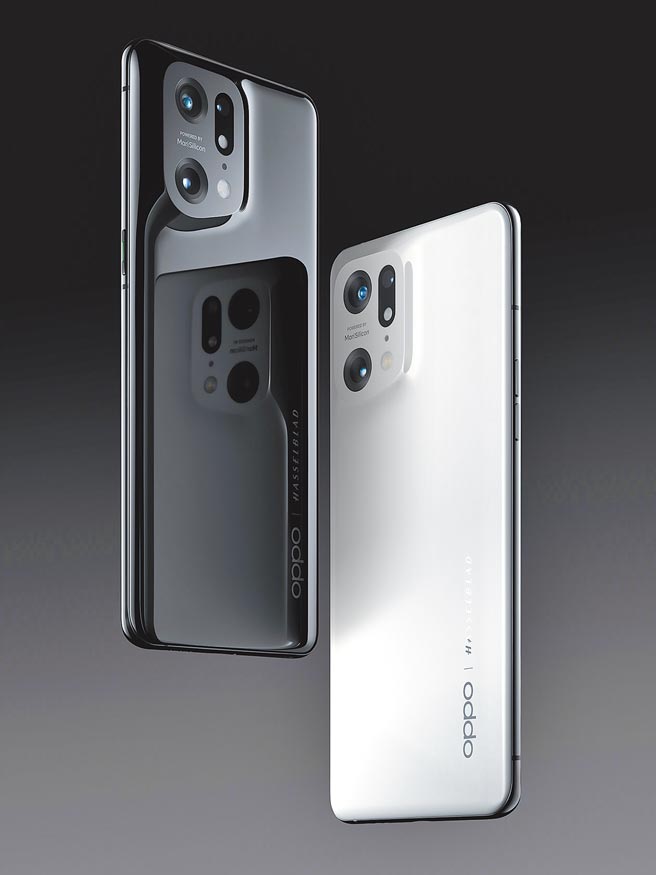 OPPO在MWC 2022前就率先發表了全新採用MariSilicon X自研影像NPU晶片的Find X5系列，主打能實現4K超級動態夜景功能。（OPPO提供）