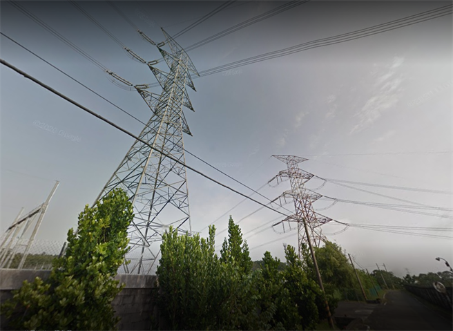 全台大停电引国安关注，初步清查疑台南龙崎超高压变电所故障。(
翻摄自GOOGLE MAP)