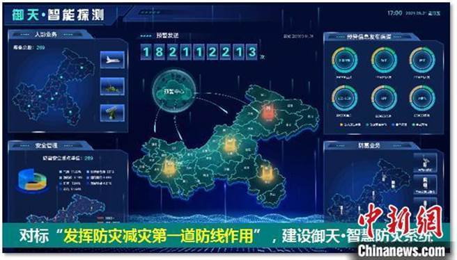 大陸多部門聯合發布氣象科技發展規劃，目標2035年要達到同期世界先進水準。（中新網）