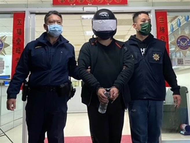 图为曹姓犯嫌。（航警局提供）