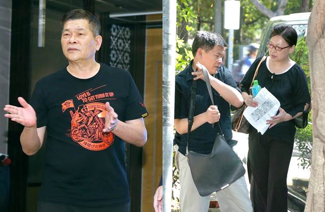 澎恰恰2015年拍广告时，澎嫂曾现身探班。（图／中时资料照片）