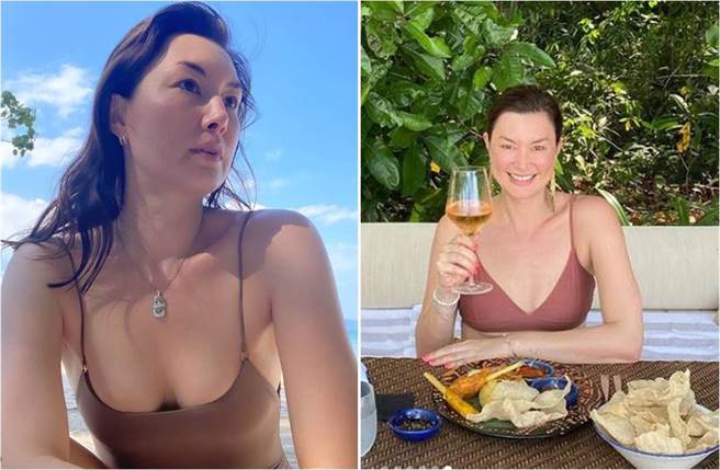 Danielle拥有清秀容貌和精致五官，在香港发展后迅速走红，还拥有「翻版关之琳」的美名。（图／取材自Danielle Instagram）