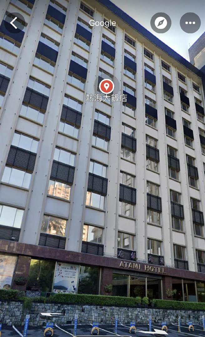 （老饭店将大翻身！「都更大户」全坤建设(2509)今(3)日公告，已正式签下台北市北投区知名老字号温泉饭店「热海大饭店」的合建案。图／取自google maps）
