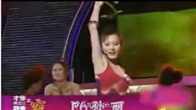 孫儷曾參加選秀節目《才華橫溢出新秀》。（圖／取材自微博）