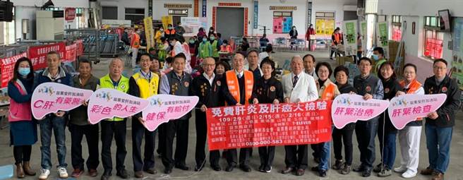 苗栗縣政府今年再次結合肝基會，要前往苑裡鎮免費幫民眾進行C肝篩檢。（苗栗縣府提供／李京昇苗栗傳真）