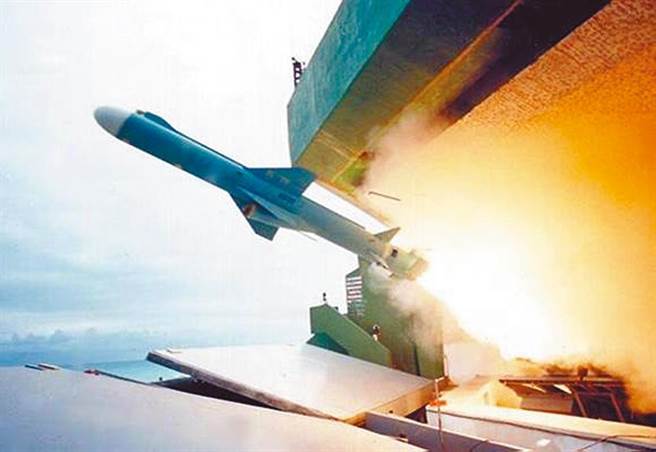 雄风二型反舰飞弹。（摘自中科院）