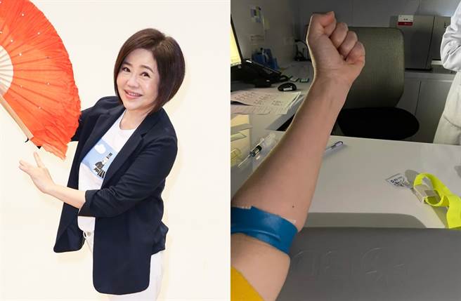 今全台大停电，于美人本来要做肠胃镜检查因故临时取消。（图／中时资料照片；翻摄自于美人脸书）