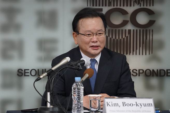 韓國國務總理金富謙。(圖／中新社)