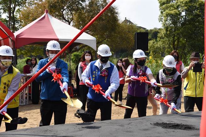 竹山镇水资源中心，3日动工，预计明年完工。（南投县政府提供／廖志晃南投传真）