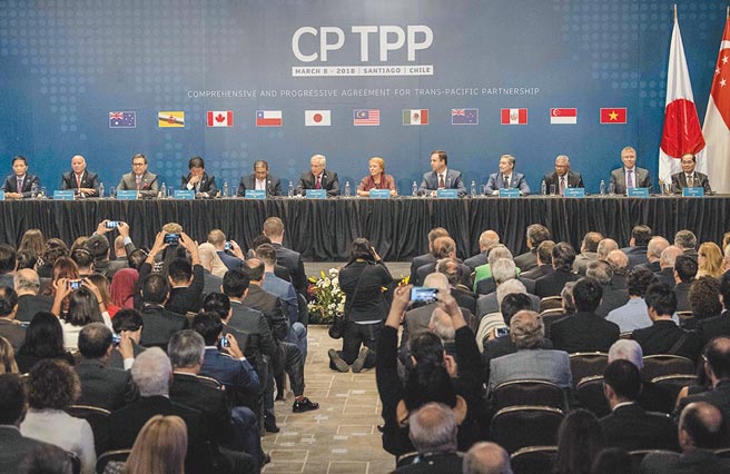 单就金融业角度来看，因CPTPP所增添的开放压力着实有限。图／新华社