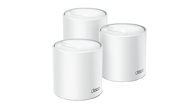 TP-Link Deco X50 AX3000 Mesh WiFi 6路由器，3入组定价8999元。（TP-Link提供）