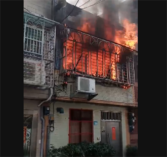 樹林民宅傳火警 燒毀7坪無人受困傷亡