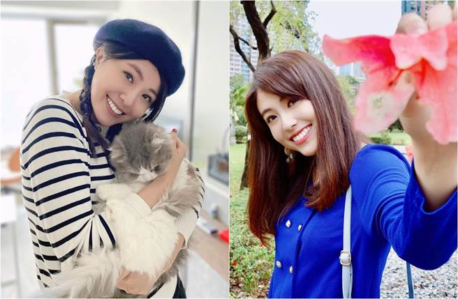 绝美主播去年底宣布婚讯，已秘嫁香港老公一年，如今定居香港。(取材自陈柔安脸书)